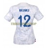 Original Fußballtrikot Frankreich Christopher Nkunku 12 Auswärtstrikot WM 2022 Für Damen